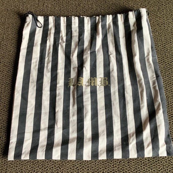 L.A.M.B. Graffiti Black & White Logo Handbag - Picture 10 of 10